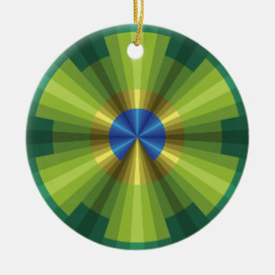 PfauenIllusion Ornament