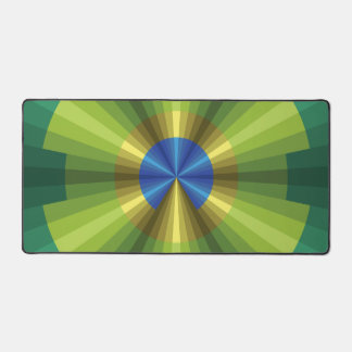 PfauenIllusion Schreibtischunterlage