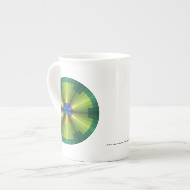 PfauenIllusion Spezielle Tasse (Vorderseite Links)