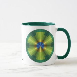 PfauenIllusion-Tasse Tasse