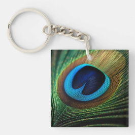 Pfauenjuwel Schlüsselanhänger