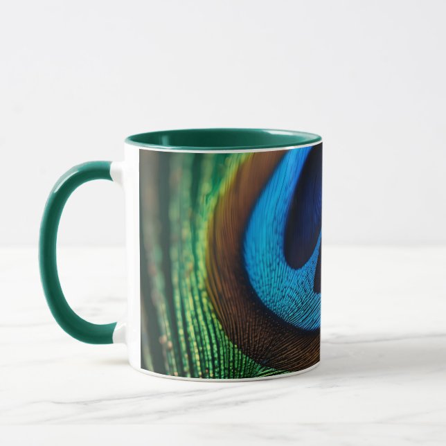 Pfauenjuwel Tasse (Links)