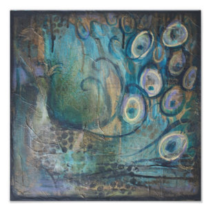 Pfauenkunst Fotodruck