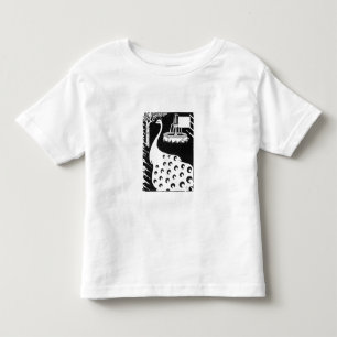 Pfauenmotiv von "Le Morte d'Arthur" (litho) Kleinkind T-shirt