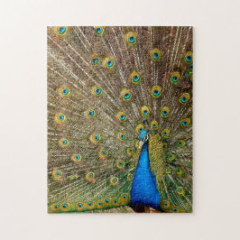 Pfauenmuster Pfauengeflecht Malerei Tier Ar Puzzle