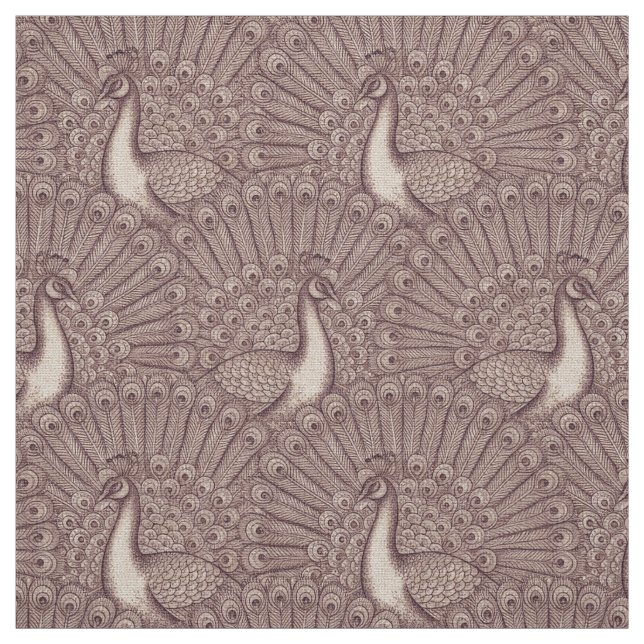 Pfauenmuster Stoff (Muster)