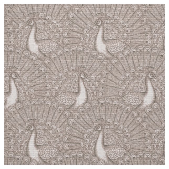 Pfauenmuster Stoff (Muster)