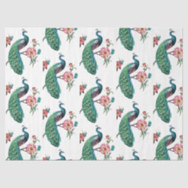 Pfauenreihe - Design 4 Seidenpapier