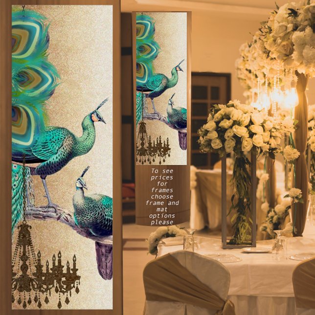 Pfauenroaring 20's Wedding Poster (Von Creator hochgeladen)