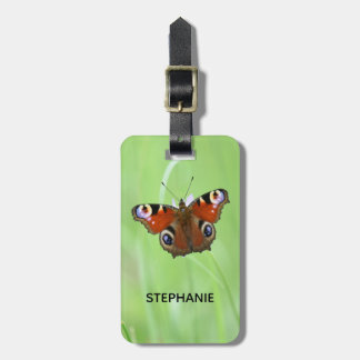 Pfauenschmetterling Gepäckanhänger