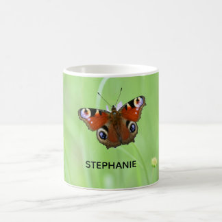 Pfauenschmetterling Kaffeetasse