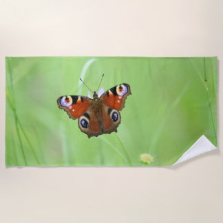Pfauenschmetterling Strandtuch