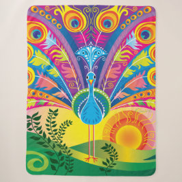 Pfauenschwanz-Radiance Sherpadecke