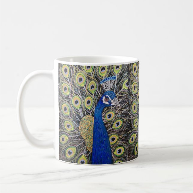 PfauenTasse Kaffeetasse (Links)