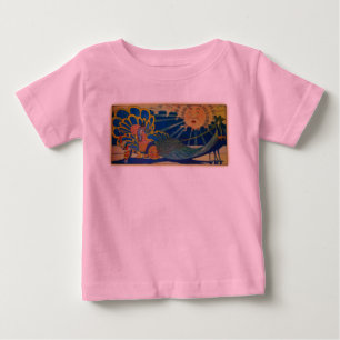 Pfauenwagen Baby T-shirt
