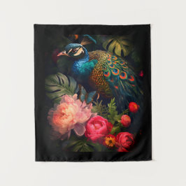Pfauenwandband Wandteppich