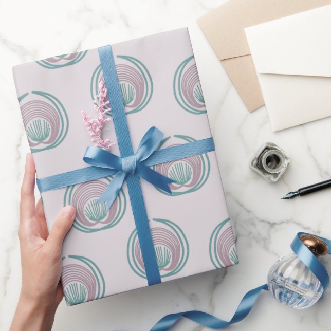 Pfauenzirkel Geschenkpapier (Schenken)