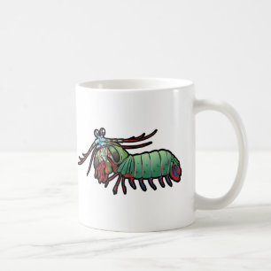 Pfaumantis-Garnele Tasse