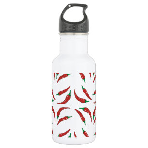 Pfeffer, Chili Edelstahlflasche