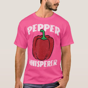 Pfeffer-Flüsterer Gärtnerei Gemüseanbau Landwirtsc T-Shirt