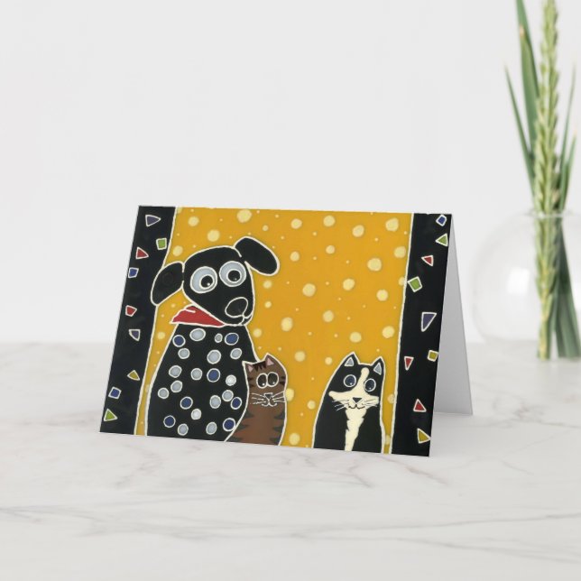 Pfeffer und Freunde Karte (Vorderseite)