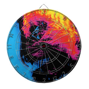 Pfeffer und Kunststoffschall Dartscheibe