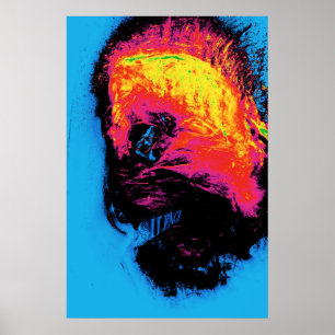 Pfeffer und Kunststoffschall Poster