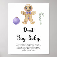 Pfefferkuchen - Sag nicht Baby