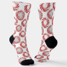 Pfefferminz-Kandis-Punkte-Crew-Socken