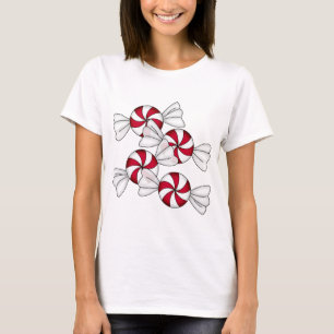 Pfefferminz-Süßigkeiten T-Shirt