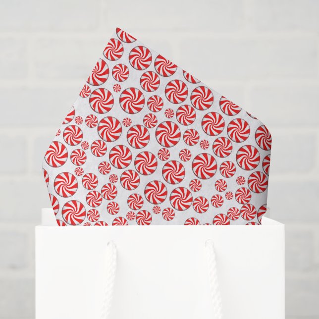 Pfefferminzbonbons Seidenpapier (Geschenktüte)