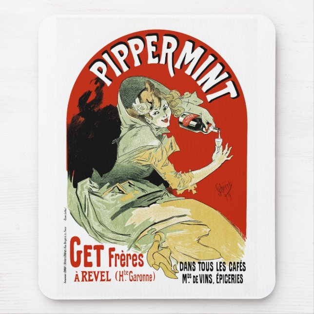 Pfefferminze Mousepad (Vorne)
