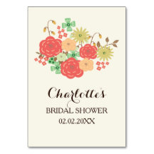 Pfefferminzenkorallen-Brautparty-Bingokarten