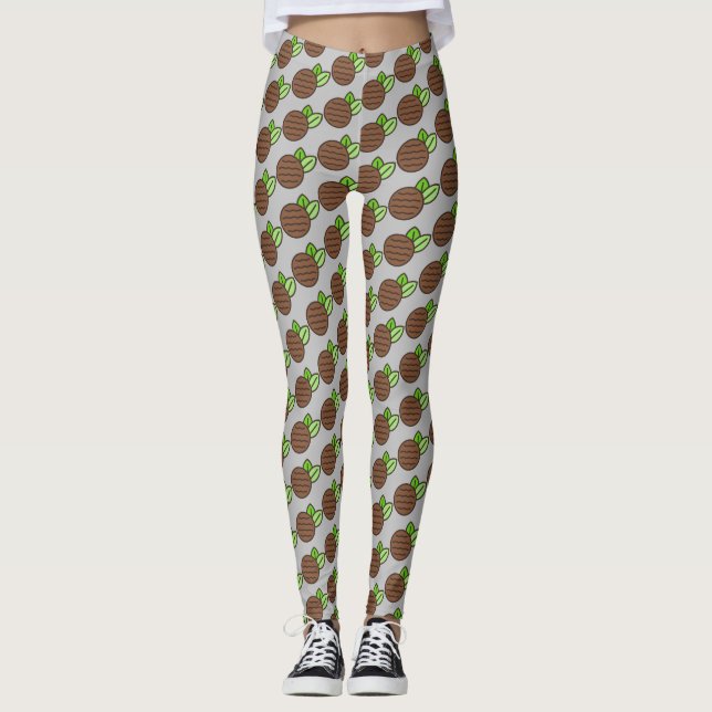 Pfefferminzpartei Leggings (Vorderseite)