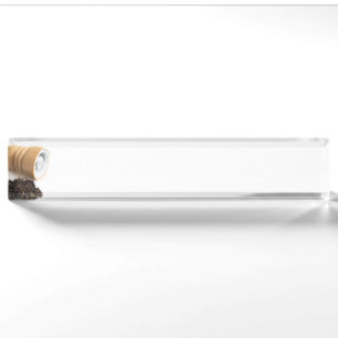 Pfeffermühle Namensplakette