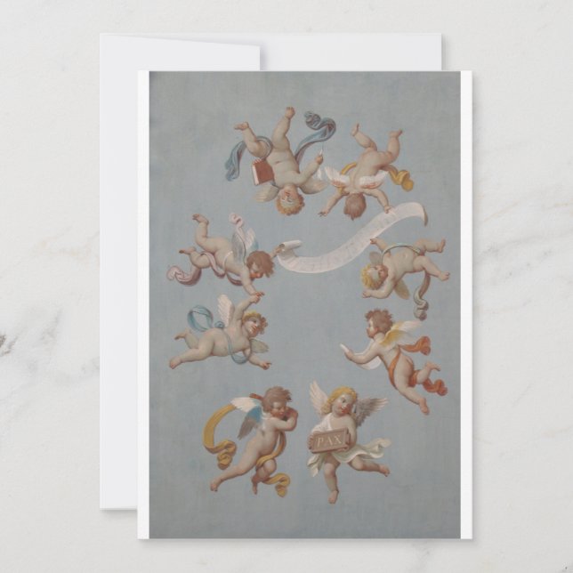 Pfeife Engel aus der Renaissance (Vorderseite)