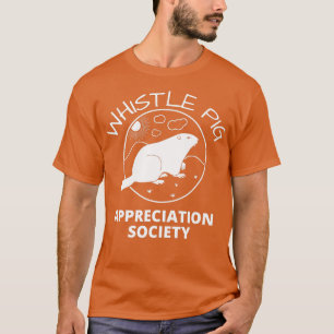 Pfeife Schweinewertungsgesellschaft Groundhog T-Shirt
