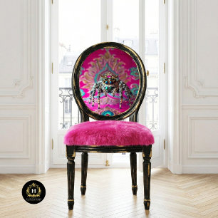 Pfeife Vintage Pfauenspinne Seidenpapier