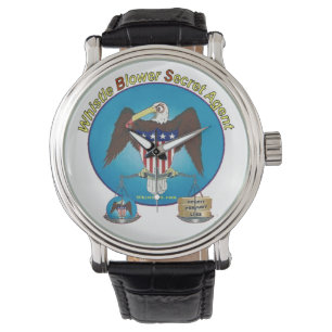 Pfeifen des geheimen Agenten Armbanduhr