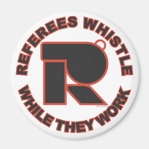 Pfeifen Sie, während Sie arbeiten Magnet