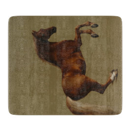 Pfeifenjacke das Pferd (von George Stubbs) Schneidebrett