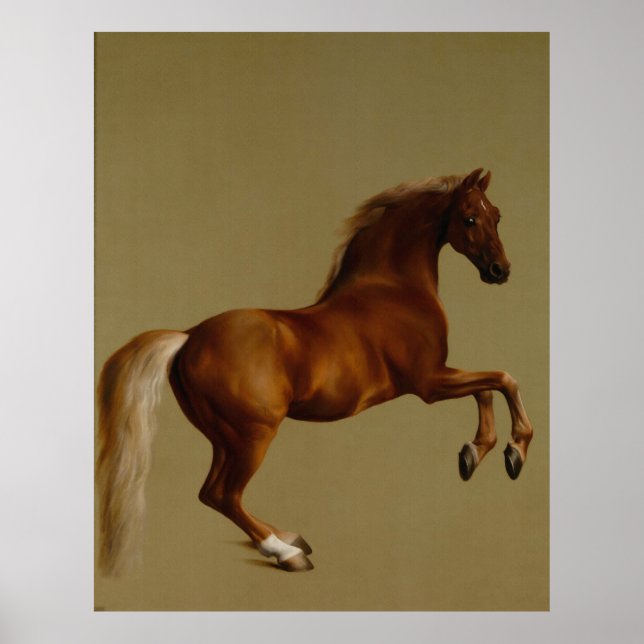 Pfeifenjacke von George Stubbs Poster (Vorne)