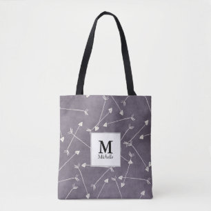 Pfeifenmuster Monogramm Totbeutel