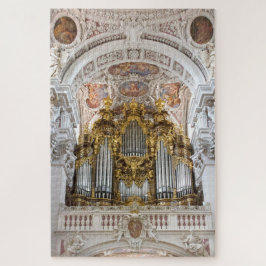 Pfeifenorgel in Passau Kathedrale, Deutschland Puzzle