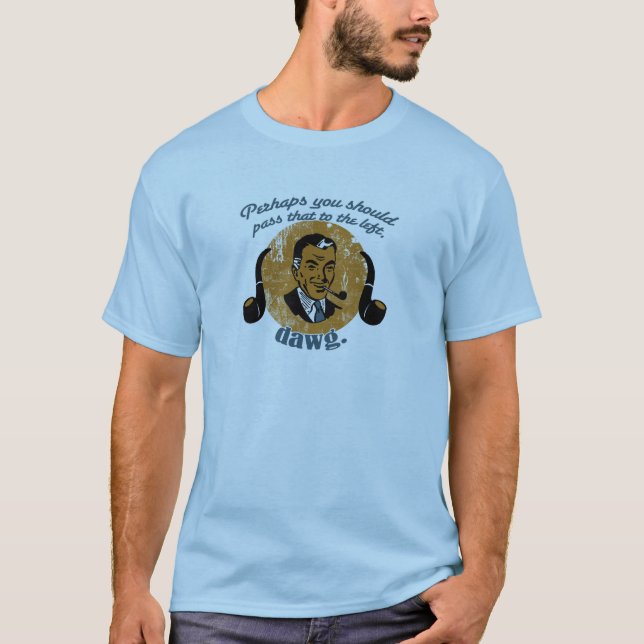 Pfeifenraucher T-Shirt (Vorderseite)
