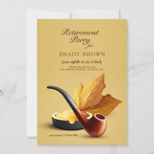 Pfeifentabak Einladung