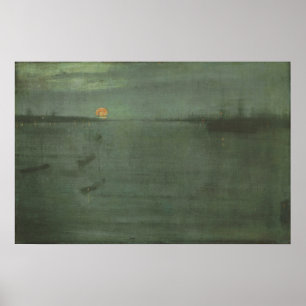 Pfeifer - Blau und Gold Southampton Water Poster