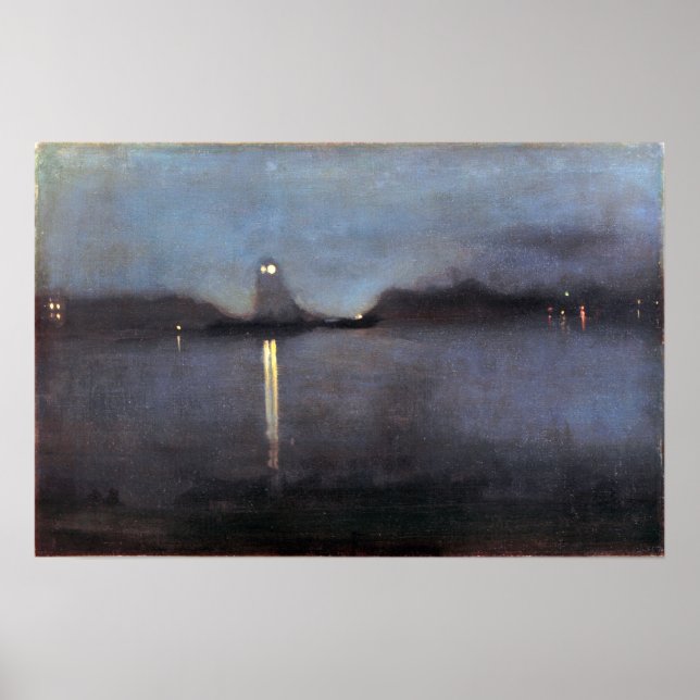 Pfeifer - Nocturne 1870 Poster (Vorne)