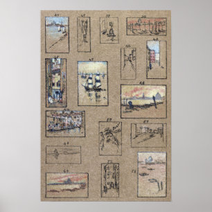 Pfeifer - Pflaster von Venedig 1879 Poster