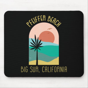 Pfeiffer Strand Big Sur Kalifornien - Boho Urlaub Mousepad